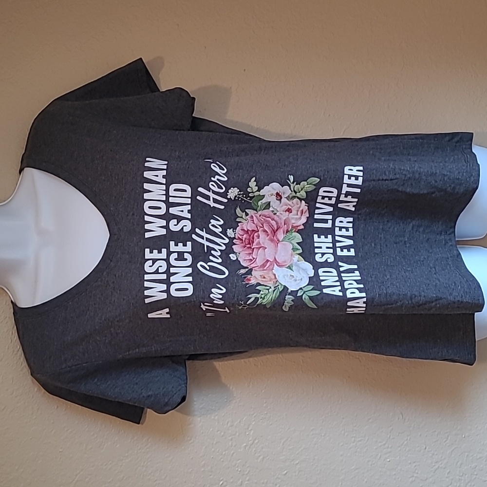 Port & Company funny T-shirt Women's Medium NWT